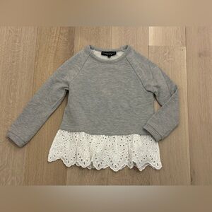 Generation Love Grey Girls Sweatshirt - Size 8 Years